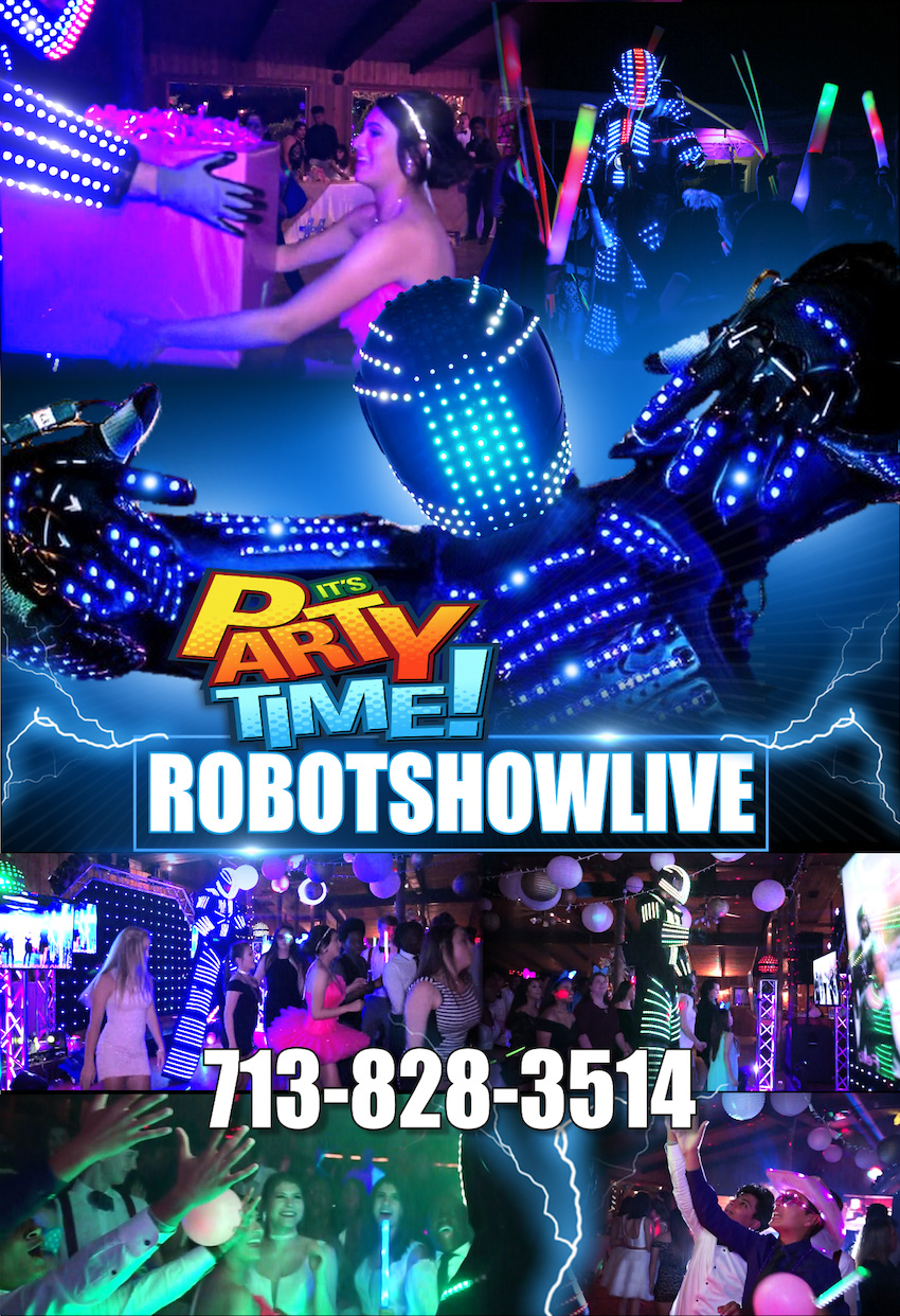 robot show led